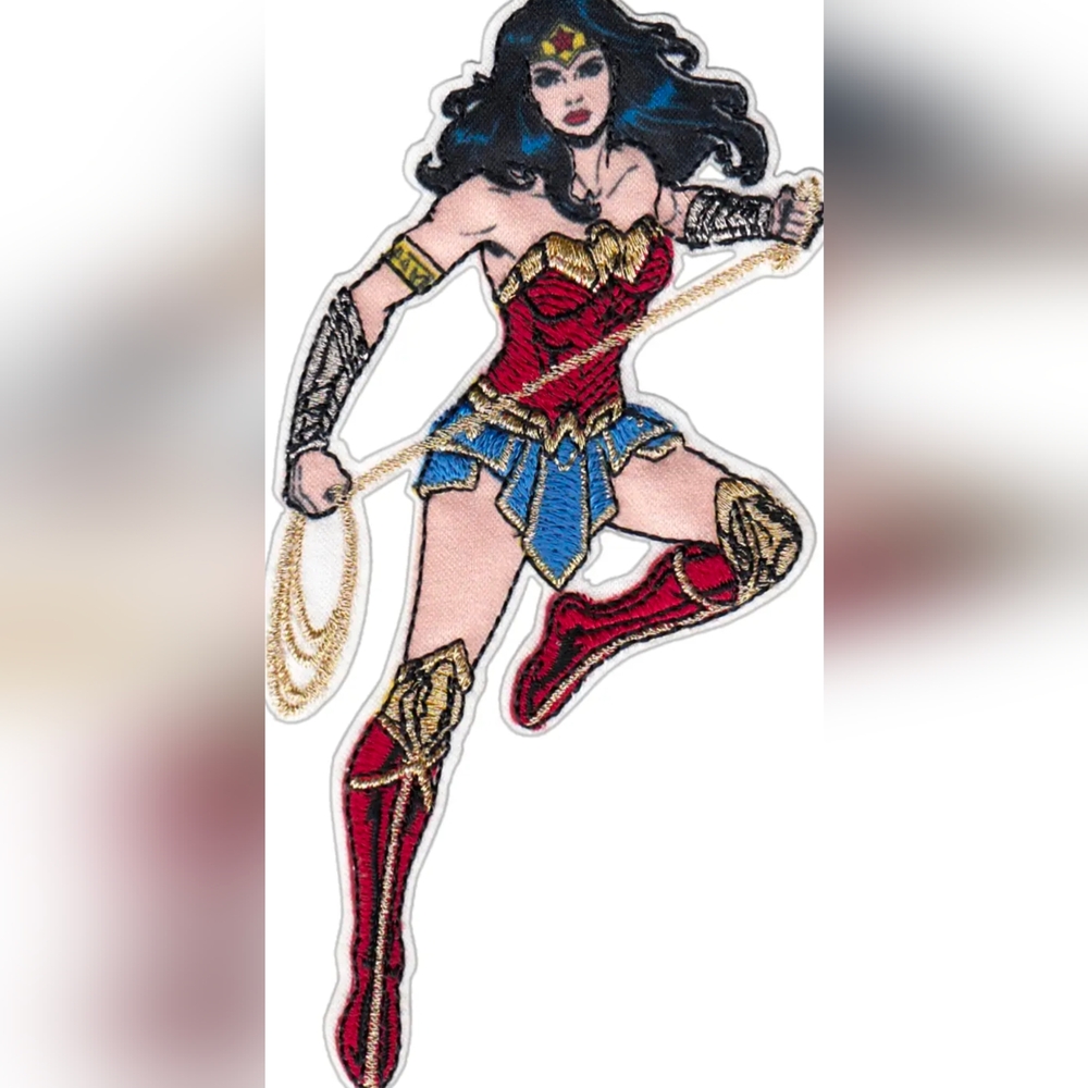 NWT Modern Wonder Woman Patch For Denim Jeans And Jean Jackets
